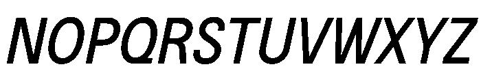 BSNotion BookItalic Instance Font UPPERCASE