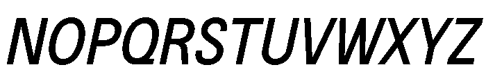 BSNotion BookItalic Font UPPERCASE
