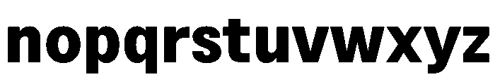 BSNotion Extrabold Instance Font LOWERCASE