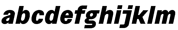 BSNotion ExtraboldItalic FONT