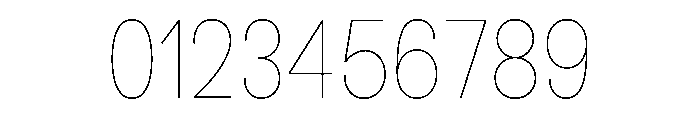 BSNotion Hairline Instance Font OTHER CHARS