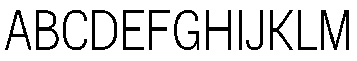 BSNotion Light Instance Font UPPERCASE