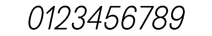 BSNotion LightItalic Instance Font OTHER CHARS