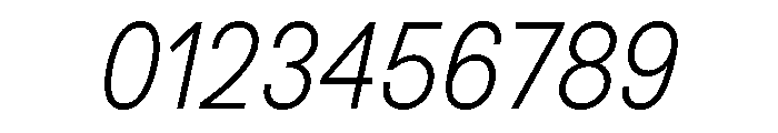 BSNotion LightItalic Font OTHER CHARS