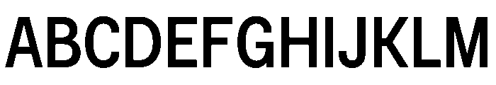 BSNotion Medium Instance Font UPPERCASE