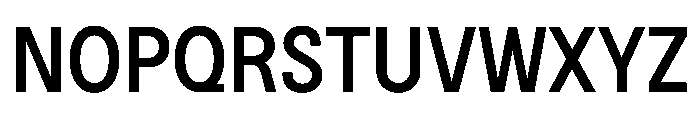 BSNotion Medium Instance Font UPPERCASE