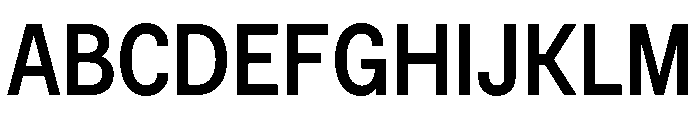 BSNotion Medium Font UPPERCASE