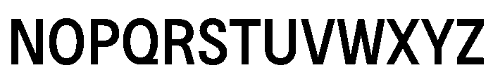 BSNotion Medium Font UPPERCASE