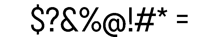 BSNotion Regular Font OTHER CHARS