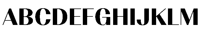 BSResortClassic Black Instance Font UPPERCASE