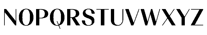 BSResortClassic Bold Instance Font UPPERCASE