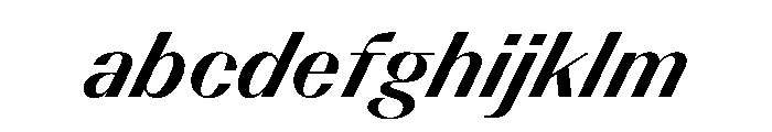 BSResortClassic BoldSuperItalic Instance FONT