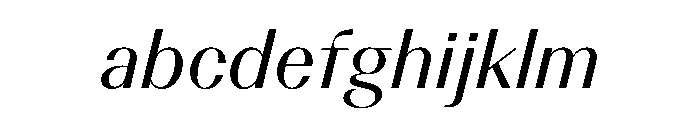 BSResortClassic BookItalic Instance FONT