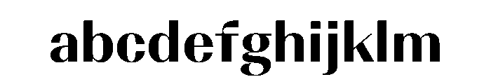 BSResortClassic Extrabold Instance FONT