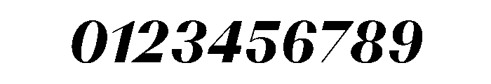 BSResortClassic HeavyItalic Instance Font OTHER CHARS
