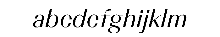 BSResortClassic Italic Instance FONT