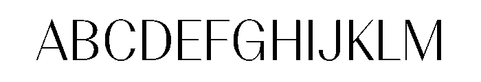 BSResortClassic Light Instance Font UPPERCASE