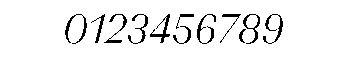BSResortClassic LightItalic Instance Font OTHER CHARS