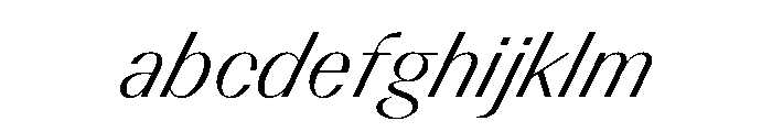 BSResortClassic LightSuperItalic Instance FONT