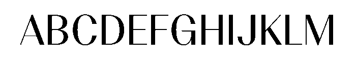 BSResortClassic Medium Instance Font UPPERCASE