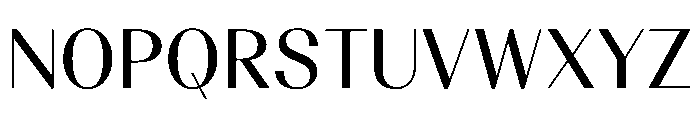 BSResortClassic Medium Instance Font UPPERCASE