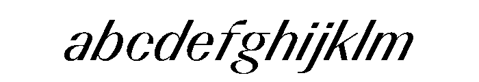 BSResortClassic MediumSuperItalic Instance FONT