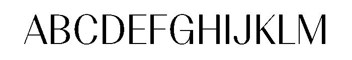 BSResortClassic Regular Instance Font UPPERCASE
