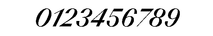 BSResortClassic SemiboldSuperItalic Instance Font OTHER CHARS