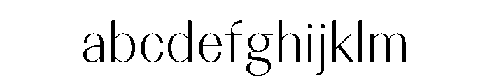 BSResortClassic Thin Instance FONT