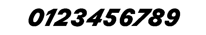 BSResortSans BlackSuperItalic Instance Font OTHER CHARS