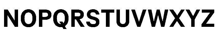 BSResortSans Bold Instance Font UPPERCASE