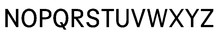 BSResortSans Book Instance Font UPPERCASE