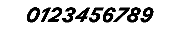 BSResortSans ExtraboldSuperItalic Instance Font OTHER CHARS
