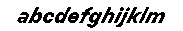 BSResortSans ExtraboldSuperItalic Instance FONT