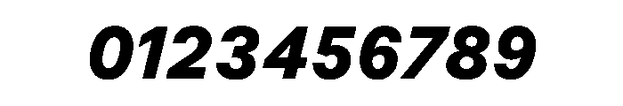 BSResortSans HeavyItalic Instance Font OTHER CHARS