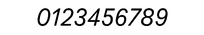 BSResortSans Italic Instance Font OTHER CHARS