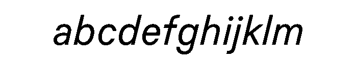 BSResortSans Italic Instance FONT