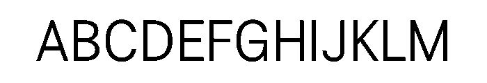 BSResortSans Light Instance Font UPPERCASE