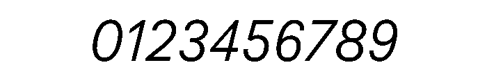 BSResortSans LightItalic Instance Font OTHER CHARS