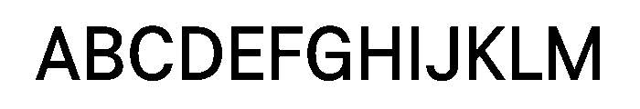 BSResortSans Medium Instance Font UPPERCASE