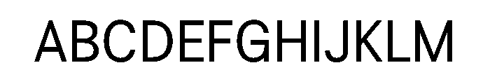 BSResortSans Regular Instance Font UPPERCASE