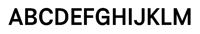 BSResortSans Semibold Instance Font UPPERCASE