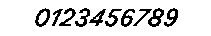 BSResortSans SemiboldSuperItalic Instance Font OTHER CHARS