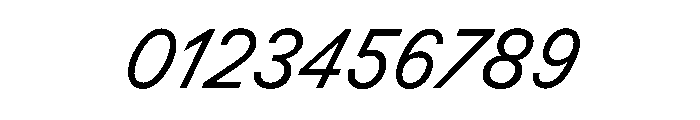 BSResortSans SuperItalic Instance Font OTHER CHARS
