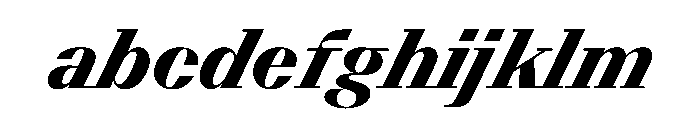 BSResortSerif BlackSuperItalic Instance FONT