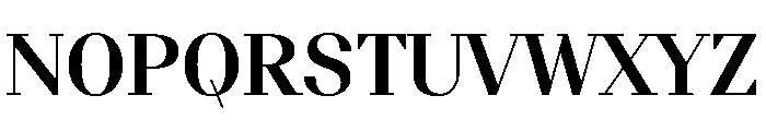 BSResortSerif Bold Instance Font UPPERCASE