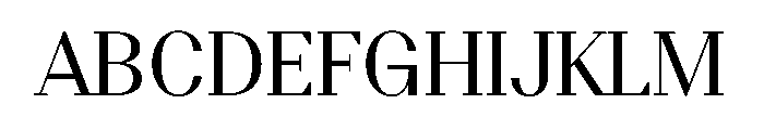 BSResortSerif Book Instance Font UPPERCASE