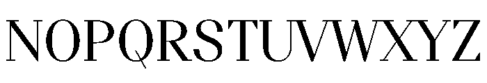 BSResortSerif Book Instance Font UPPERCASE