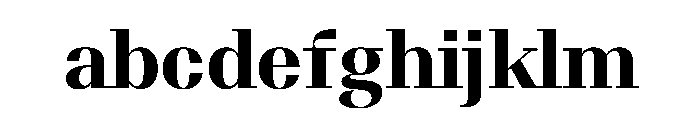 BSResortSerif Extrabold Instance FONT