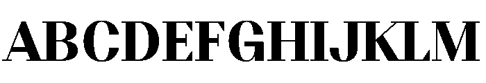 BSResortSerif Heavy Instance Font UPPERCASE